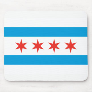Alfombrilla De Ratón Mousepad de Bandera de Chicago