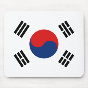 Alfombrilla De Ratón Mousepad de Bandera de Corea del Sur