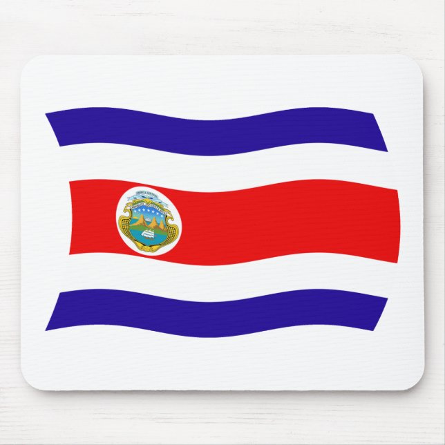 Alfombrilla De Ratón Mousepad de Bandera de Costa Rica (Frente)