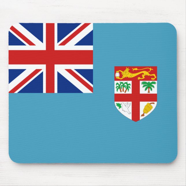 Alfombrilla De Ratón Mousepad de Bandera de Fiji (Frente)