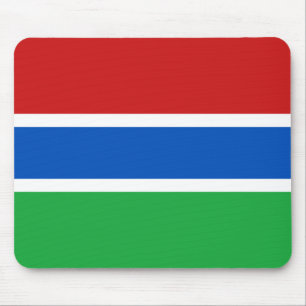 Alfombrilla De Ratón Mousepad de Bandera de Gambia