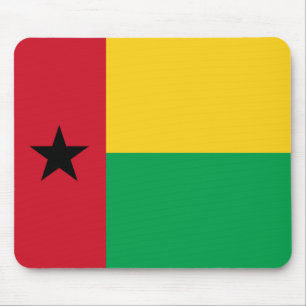 Alfombrilla De Ratón Mousepad de Bandera de Guinea-Bissau