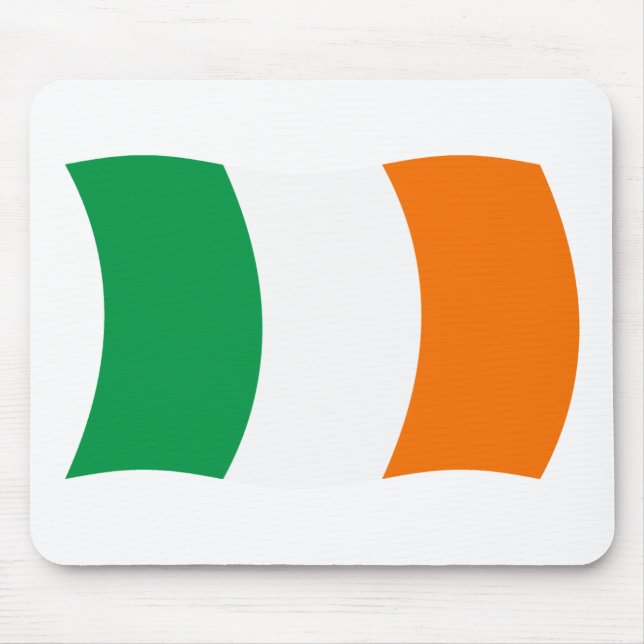 Alfombrilla De Ratón Mousepad de bandera de Irlanda (Frente)