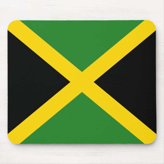 Alfombrilla De Ratón Mousepad de Bandera de Jamaica (Frente)