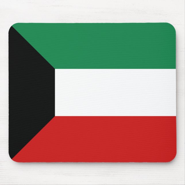 Alfombrilla De Ratón Mousepad de Bandera de Kuwait (Frente)