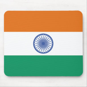 Alfombrilla De Ratón Mousepad de Bandera de la India
