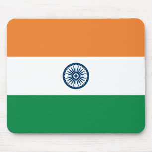 Alfombrilla De Ratón Mousepad de Bandera de la India