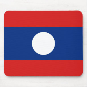 Alfombrilla De Ratón Mousepad de bandera de Laos