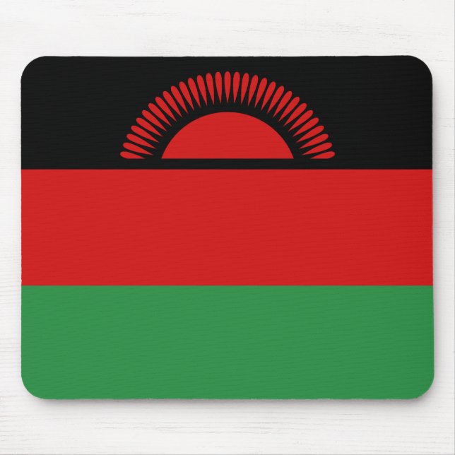 Alfombrilla De Ratón Mousepad de Bandera de Malawi (Frente)