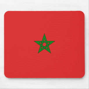 Alfombrilla De Ratón Mousepad de Bandera de Marruecos
