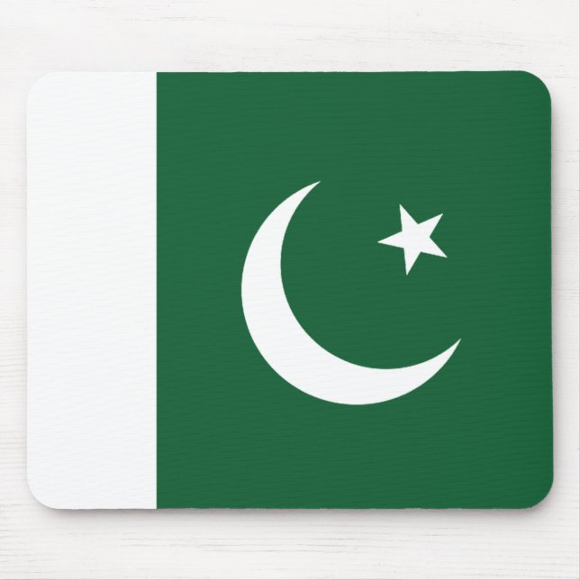 Alfombrilla De Ratón Mousepad de Bandera de Pakistán (Frente)