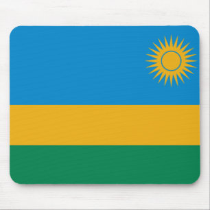 Alfombrilla De Ratón Mousepad de Bandera de Ruanda