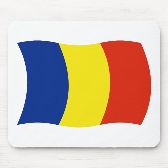 Alfombrilla De Ratón Mousepad de bandera de Rumania (Frente)