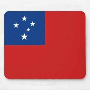 Alfombrilla De Ratón Mousepad de Bandera de Samoa