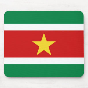 Alfombrilla De Ratón Mousepad de bandera de Surinam