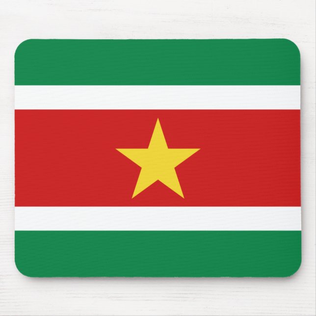 Alfombrilla De Ratón Mousepad de bandera de Surinam (Frente)