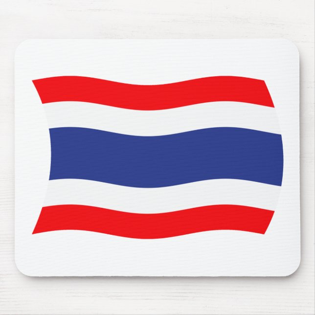 Alfombrilla De Ratón Mousepad de Bandera de Tailandia (Frente)