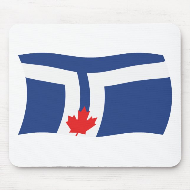 Alfombrilla De Ratón Mousepad de Bandera de Toronto (Frente)