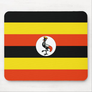 Alfombrilla De Ratón Mousepad de Bandera de Uganda