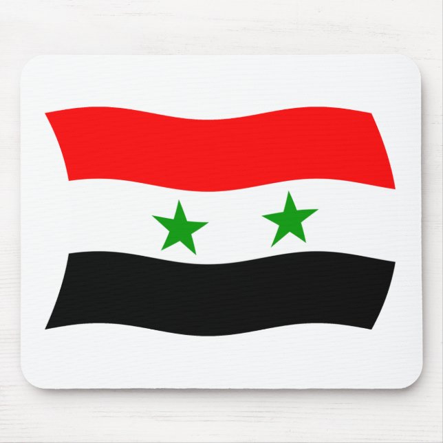Alfombrilla De Ratón Mousepad de Bandera Siria (Frente)