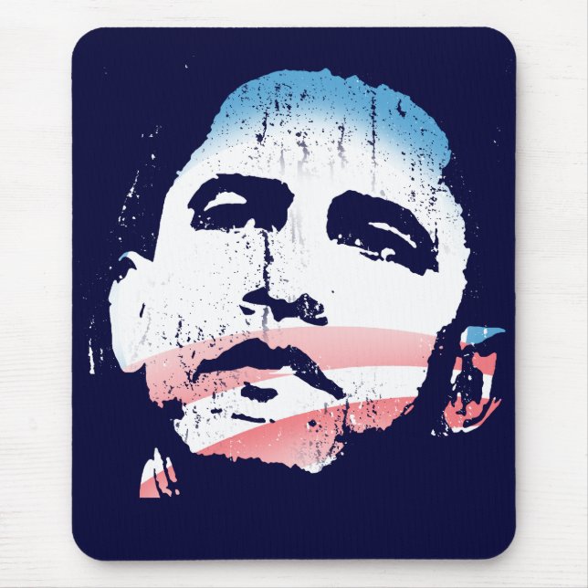 Alfombrilla De Ratón Mousepad de Barack Obama (Frente)