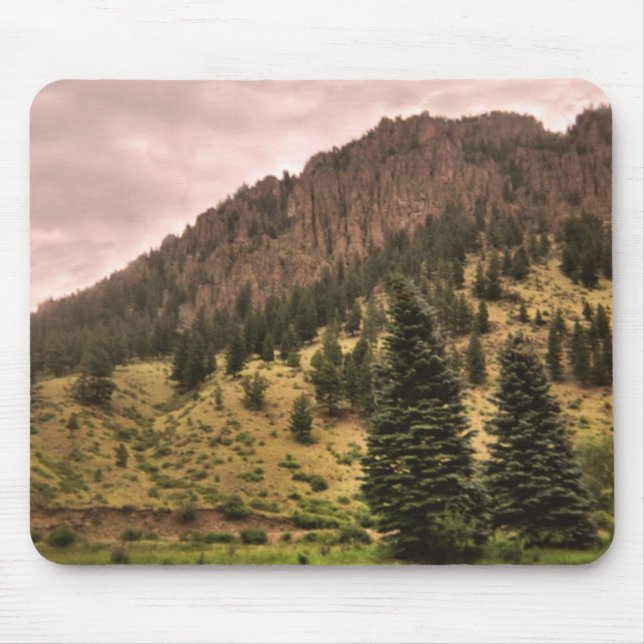 Alfombrilla De Ratón mousepad de belleza de pinos (Frente)