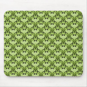 Alfombrilla De Ratón Mousepad de Bliss Sofisticado verde oliva claro