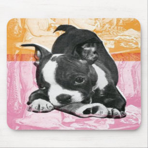 Alfombrilla De Ratón Mousepad de Boston Terrier