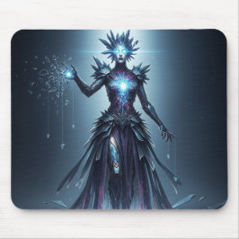 Alfombrilla De Ratón Mousepad de bruja celeste para la vibrante mirada