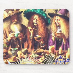 Alfombrilla De Ratón Mousepad de Brujas