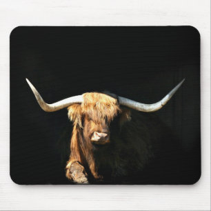 Alfombrilla De Ratón Mousepad de Bull de la montaña