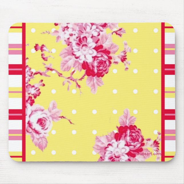 Alfombrilla De Ratón Mousepad de cabaña de época (Frente)