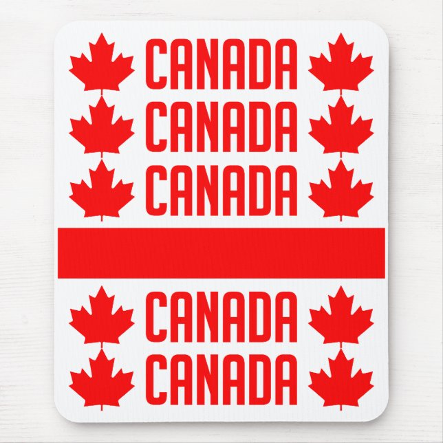 Alfombrilla De Ratón Mousepad de Canadá, personalizar (Frente)