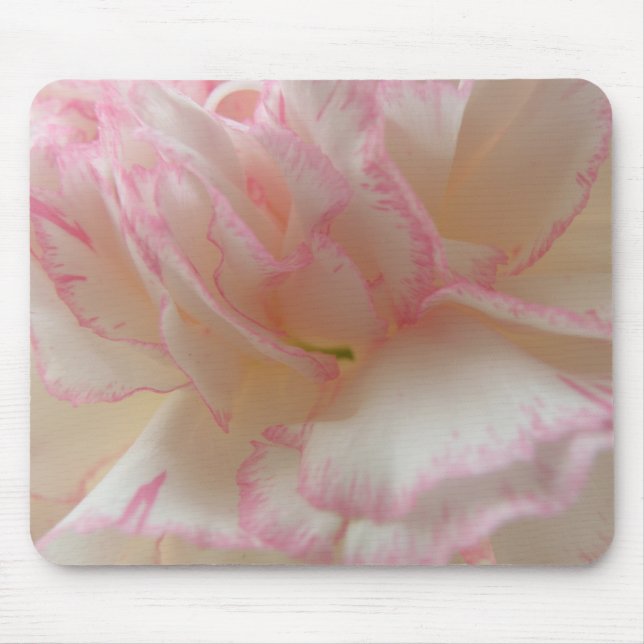 Alfombrilla De Ratón Mousepad de canal rosa y blanco (Frente)