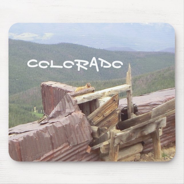 Alfombrilla De Ratón Mousepad de castores colorado (Frente)