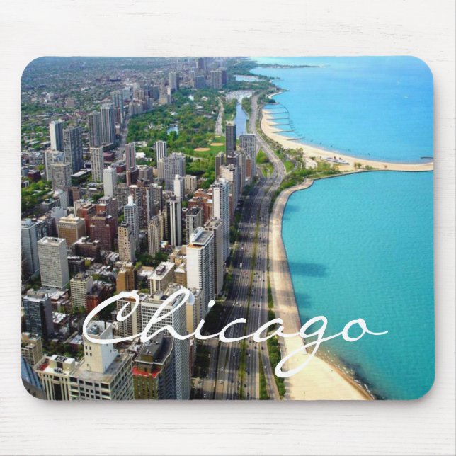 Alfombrilla De Ratón Mousepad de Chicago (Frente)