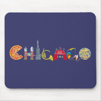 Alfombrilla De Ratón Mousepad de Chicago