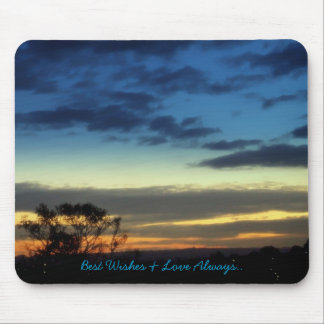Alfombrilla De Ratón Mousepad de cielo azul soñado
