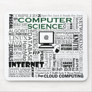 Alfombrilla De Ratón Mousepad de ciencias de la computación