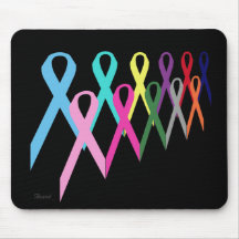 Mousepad de cintas para el cáncer, de Heard_