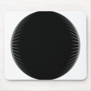 Alfombrilla De Ratón Mousepad de círculo negro