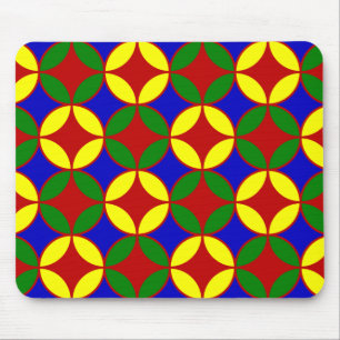 Alfombrilla De Ratón MOUSEPAD de Círculos primarios-04-COMPUTADORA