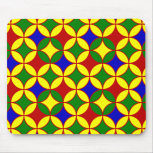 Alfombrilla De Ratón MOUSEPAD de Círculos primarios-06-COMPUTADORA