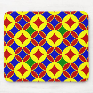 Alfombrilla De Ratón MOUSEPAD de Círculos primarios-07-COMPUTADORA