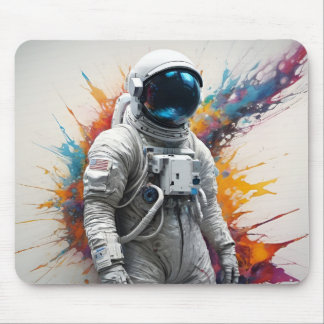 Alfombrilla De Ratón Mousepad de color abstronauta
