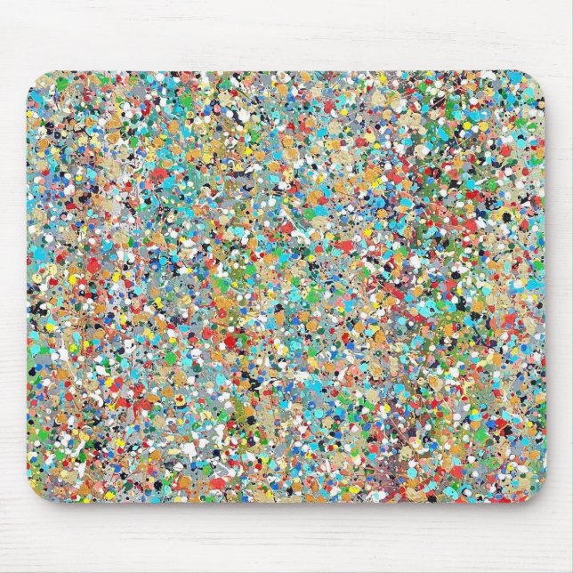 Alfombrilla De Ratón Mousepad de Confetti (Frente)