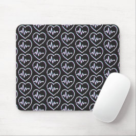 Alfombrilla De Ratón Mousepad de control del corazón