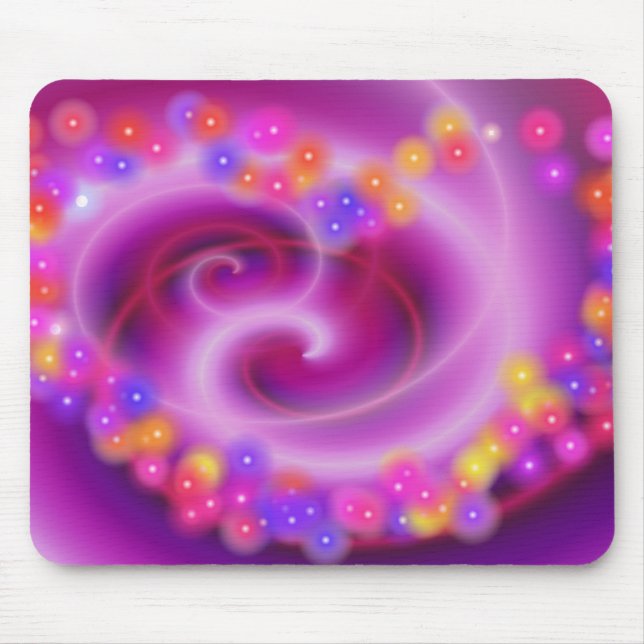 Alfombrilla De Ratón Mousepad de corazón rápido (Frente)