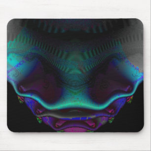 Alfombrilla De Ratón Mousepad de cráneo fractal