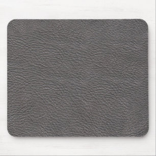 Alfombrilla De Ratón Mousepad de cuero gris de la textura
